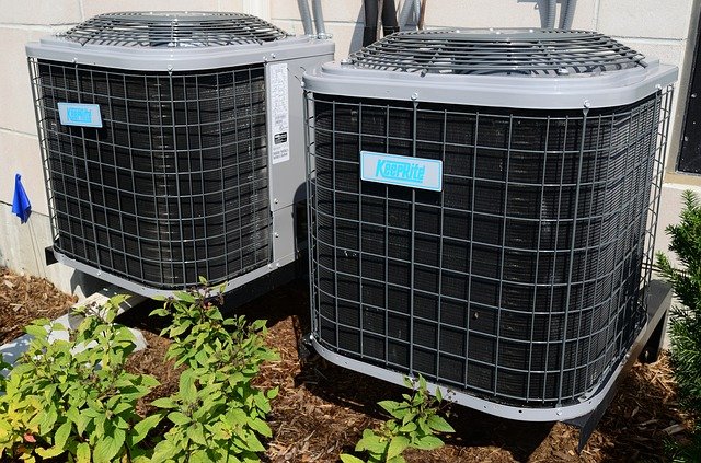 Picture showing two condenser units